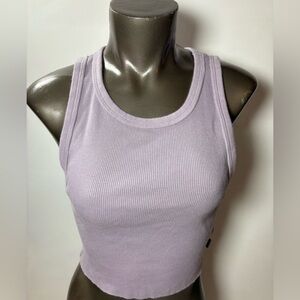 Lavender Ribbed Tank Top